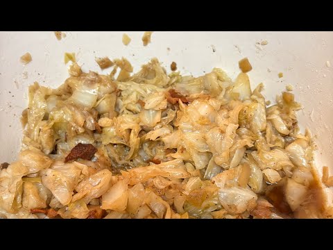 So Good Cabbage with Bacon 