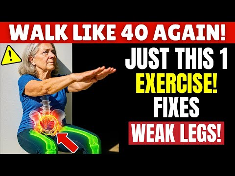 Over 60? Your Legs Are Getting WEAKER Every Week — FIX It with 3 Easy Exercises | Senior Health Tips