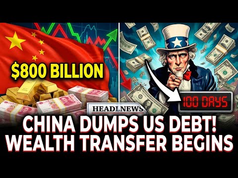 China Is Dumping $800 Billion in US Debt | The 100-Day Wealth Transfer Has Begun