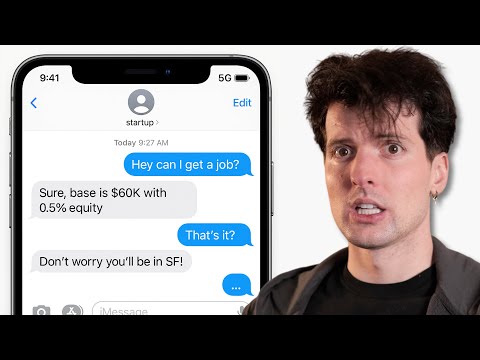 You should NOT work at a startup