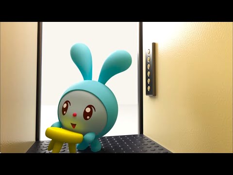 Малышарики — На высоте — серия 273 — Мультфильмы для малышей - Безопасность в лифте