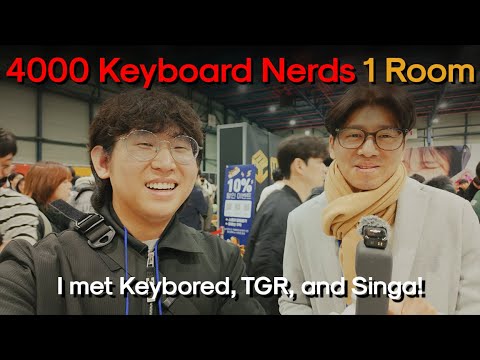 Seoul Mechanical Keyboard Expo - BIGGEST Keyboard Expo!