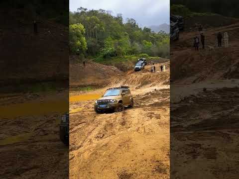 SUV 8AT experiences challenging swamp terrain #car #offroad #4x4