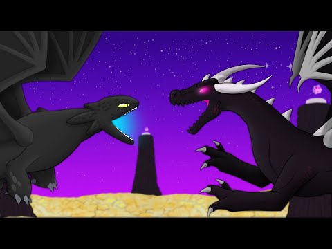 Night Fury vs Ender Dragon  |  EPIC BATTLE