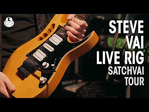Steve Vai Live Rig | SatchVai Tour 2025