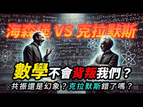 數學不會背叛你，那物理直覺會嗎？海森堡的逆襲！矩陣力學 VS 波動力學 摩拳擦掌，預備上場！｜量子熊 ✕ 龍騰文化｜#MAD043 #瘋狂牡羊