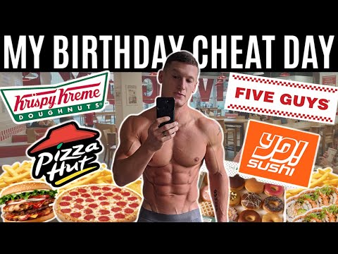 ULTIMATE BIRTHDAY CHEAT DAY *eating my favourite foods for 24 hours*