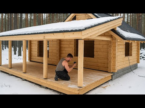 I built a wooden house in 60 days