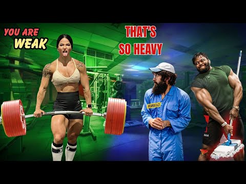 ANATOLY Uses 32kg Mop in the Gym | Everyone Was Laughing… Until He Got Serious 💪🧹