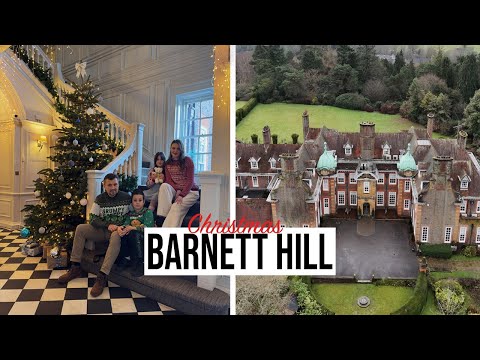 Christmas at Barnett Hill Hotel | Festive Stay in the Surrey Countryside ✨🎄