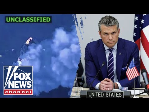 JUST IN: Hegseth responds to releasing unedited video of controversial boat strike