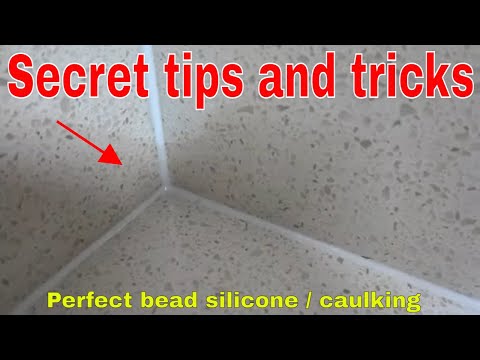 How to apply silicone - Secret Tips and tricks