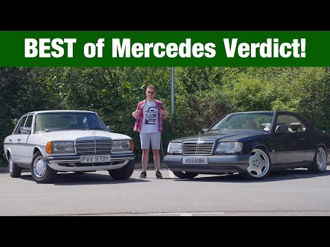 The BEST Mercedes Benz? W123 vs W124 Comparison