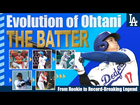 Evolution of Ohtani the Batter: From Rookie to Record-Breaking Legend