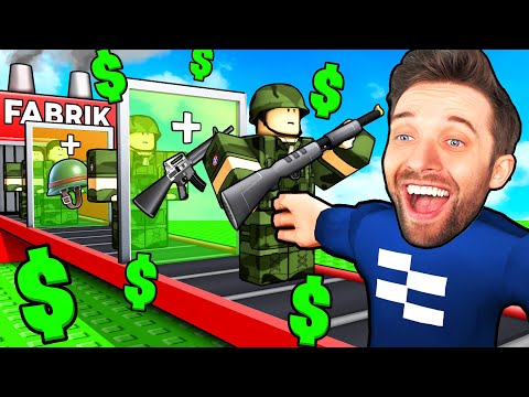 Ich BAUE eine MILITÄR FABRIK in Roblox