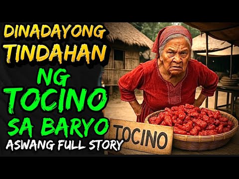 DINADAYONG TINDAHAN NG TOCINO SA BARYO | ASWANG FULL STORY 