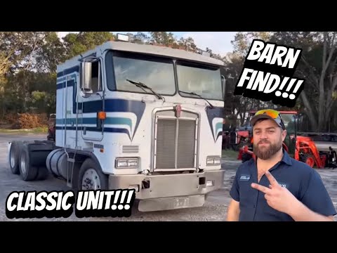 One of a Kind Barn Find!!! Classic Kenworth Cabover!!!