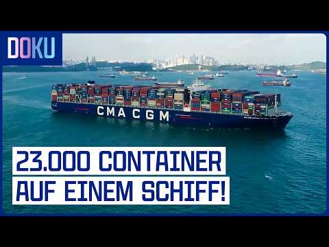 400 Meter Stahlgigant: Das GRÖSSTE Containerschiff der Welt