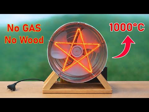 1000°C FOREVER That Billions of People Don't Know! No GAS , No Wood , No Diesel