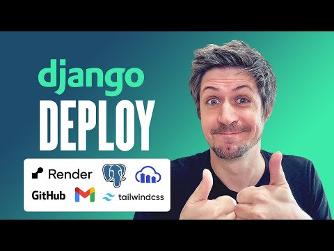 Django Deploy with Render, PostgreSQL, Cloudinary, Gmail, Github & Tailwind