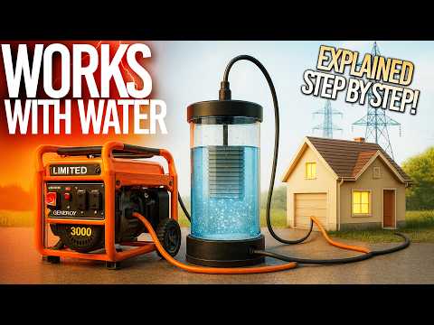🚀 THE FORBIDDEN WATER ENGINE EXISTS! Infinite Energy Generator