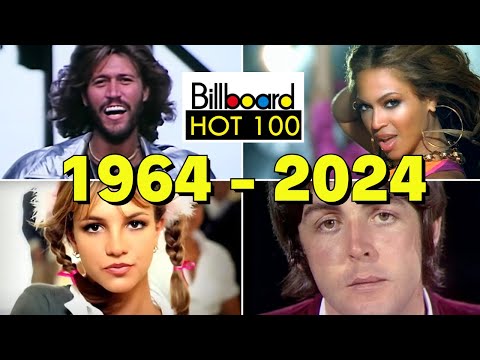 Top 5 Biggest Songs Each Year From 1964 - 2024 (US Billboard Year-End Chart)