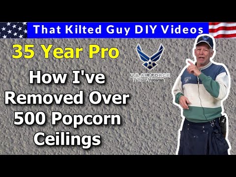 Removing Popcorn Texture? Here's the Step by Step method of removing it RIGHT in 2022!