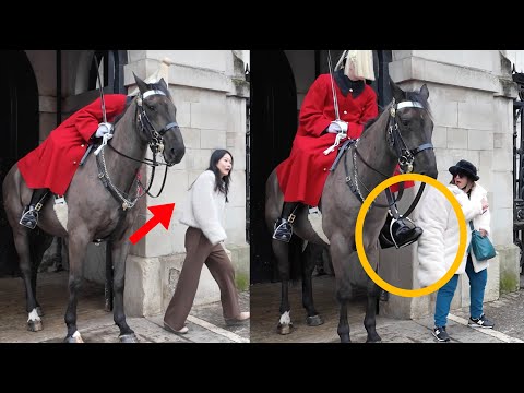 They Anger the Guard.  Guard Screams in her face, Nudges other with His Boots. ❌❌😱