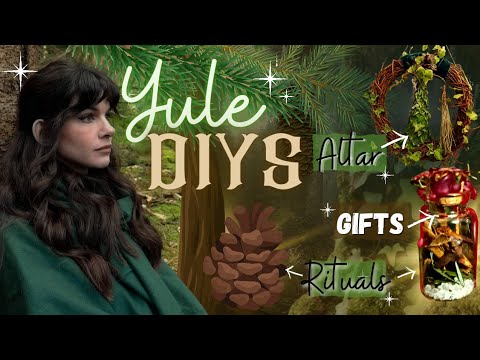 Yule DIYs🌲Winter Fairy🧚♂️Yule Altar | Homemade Gifts | Traditions & Decorations
