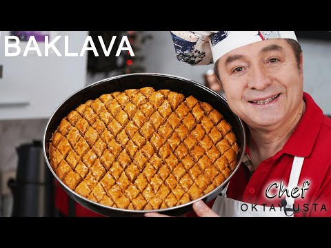 BAKLAVA ❗️El Açması Baklava Nasıl Yapılır ? l Oktay Usta