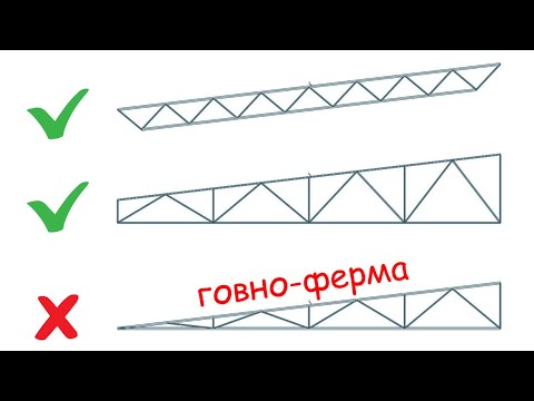 Don't build a triangle truss until you watch this video.