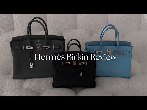 Hermès Birkin 25 vs 30 vs 35 | In depth Comparison & Review *Watch before you buy*