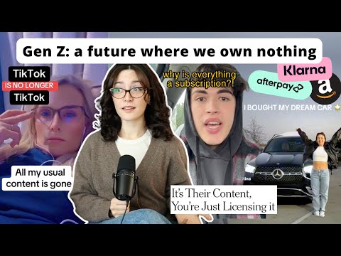 How Gen Z is doomed to own nothing, but pay forever