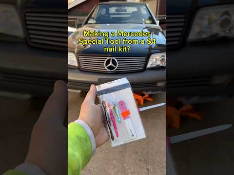 yes i know you can get the tool for like $2 on ebay #diymechanic #r129 #w140 #w124 #vintagemercedes