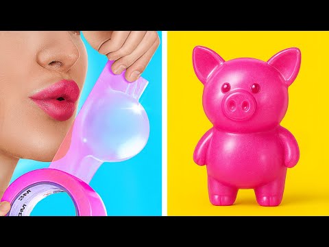 Лайфхаки с нанолентой и идеи с горячим клеем 🔥 Гениальные поделки от 123 GO!