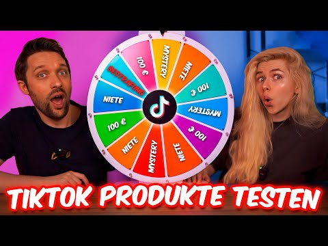 1.000€ TikTOK PRODUKTE GLÜCKSRAD CHALLENGE mit BENX