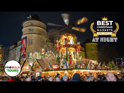 Europe's 13 Best Christmas Markets at Night โ A Magical Evening Walk