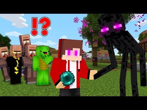 JJ made Friends with Enderman ?!
