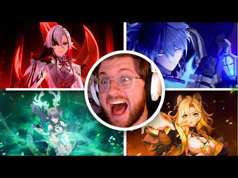 Beginner Animator Reacts to EVERY GENSHIN IMPACT Character Trailer!