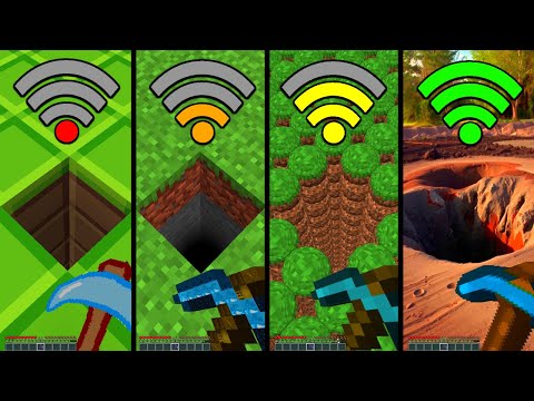 Digging straight down with different Wi-Fi be like compilation