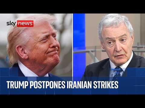 Michael Clarke reacts to Trump postponing strikes on Iranian power plants | Iran war