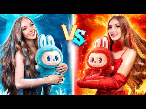 Девушка Огонь vs Девушка Лед! Горячая и Холодная Семья Стали Соседями