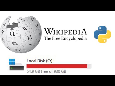 I downloaded Wikipedia