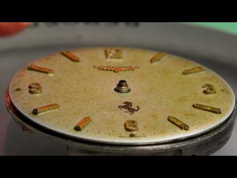 Restoring a Vintage Ferrari Branded Longines Watch Once Given as a Gift of the Ferrari Company!