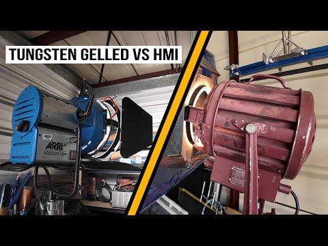Comparing Daylight Gels on Tungsten to True HMI Light. Which is Better?