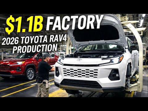 2026 Toyota RAV4 Production Inside the $1 1B Factory That Builds It
