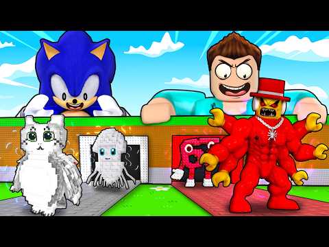 0 TO 100 TRILLION ONE COLOR ONLY CHALLENGE IN STEAL A BRAINROT !!