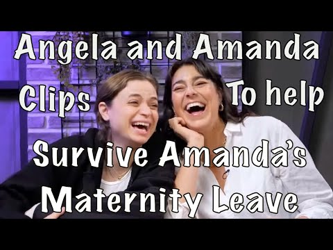 Angela And Amanda Clips To Help Survive Amanda’s Maternity Leave | Smosh Compilation 