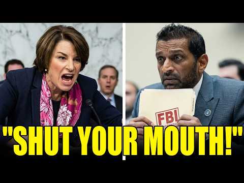 "No Answers!" Kash Patel LEFT SPEECHLESS After Amy Klobuchar Brings the Receipts in Hearing