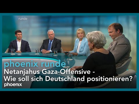 phoenixRunde: Netanjahus Gaza-Offensive - Wie soll sich Deutschland positionieren?